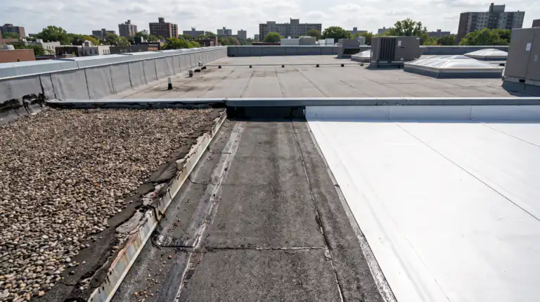 Built-Up Roofing vs Modified Bitumen vs Single-Ply
